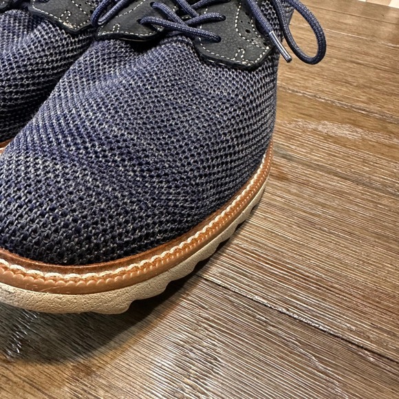 Dockers‎ Knit Oxford Einstein Dress Shoes Casual Sneakers Navy Blue Men's 12M - Picture 5 of 11